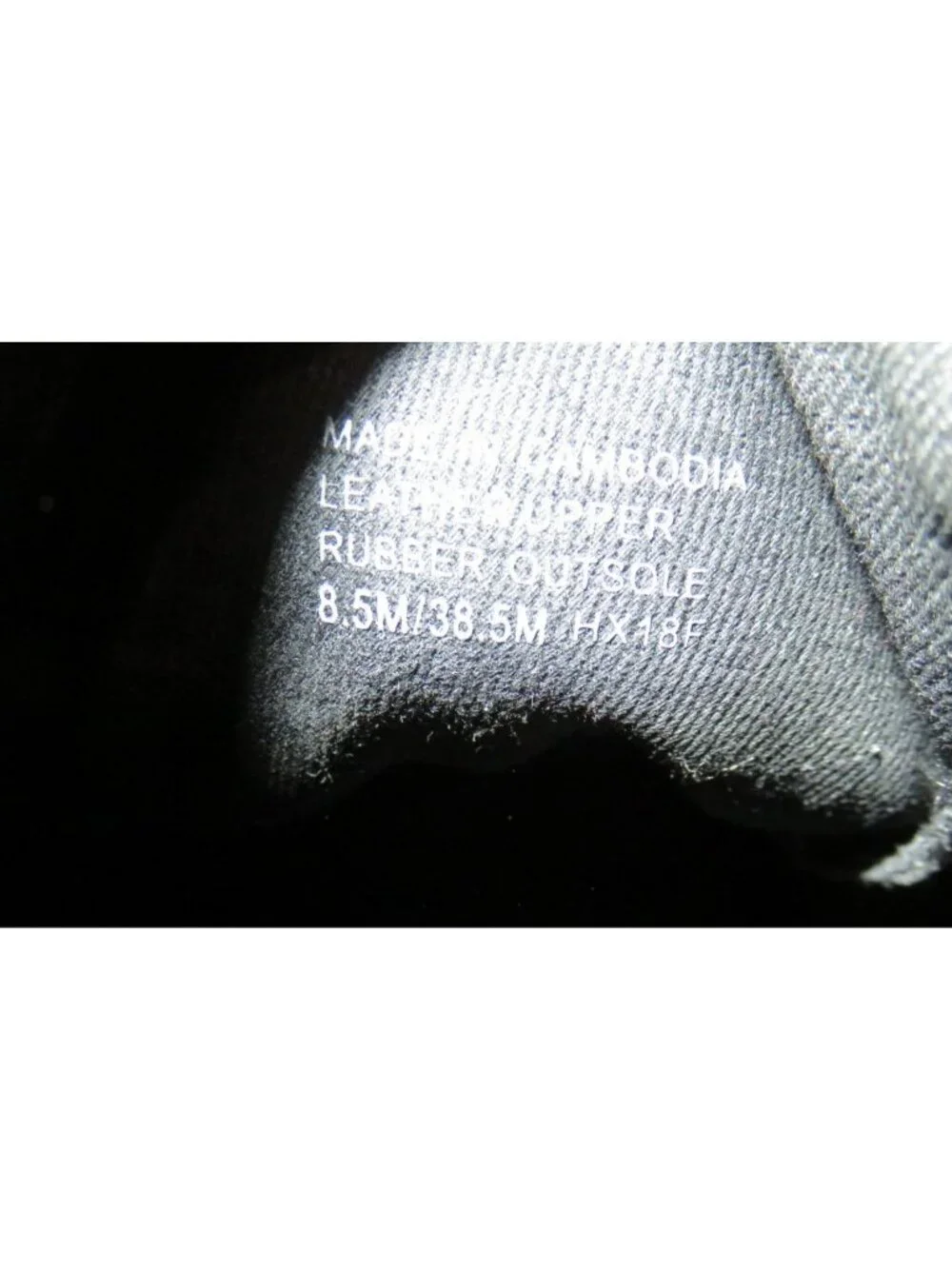 Michael Kors MK City Irving Lace Up Black & White Leather Sneakers Kicks 8.5 - Picture 8 of 8